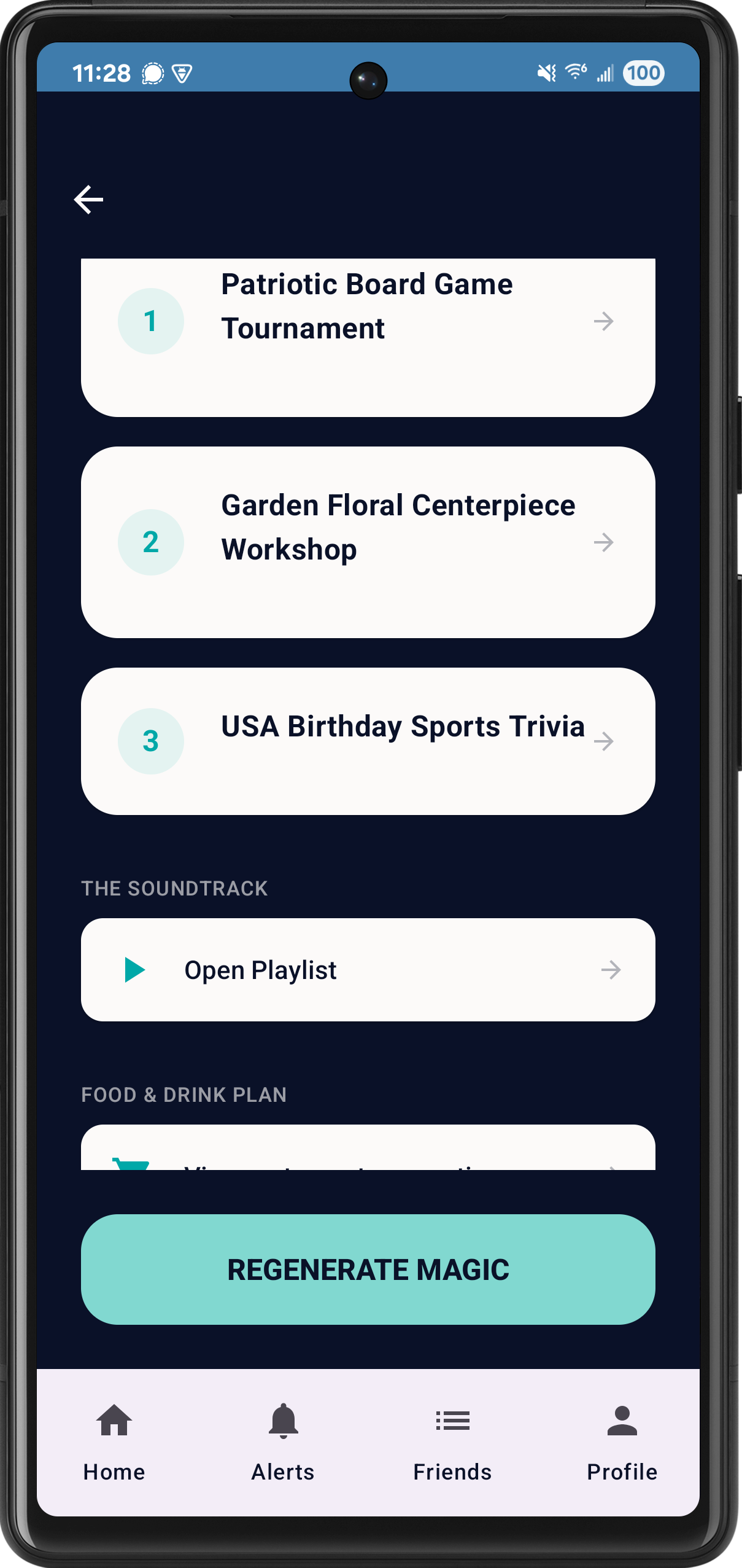 Dynamic Activity Timeline